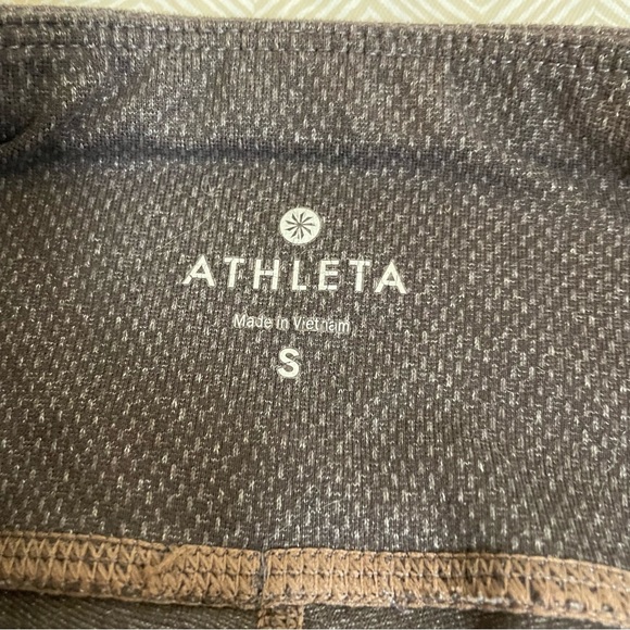 Athleta Leggings Pixie Drifter Side Pockets Zip Size Small Gently Worn H… - Picture 5 of 9